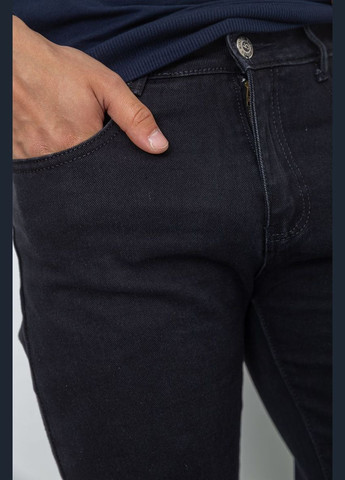 Черные демисезонные джинсы мужские 240R6901 Ager