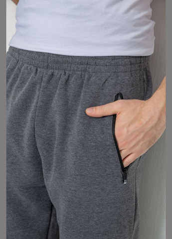 Спортивні чоловічі штани на флісі чорні Без декору розмір 4XL (sku_244R41508) Ager (316454672)