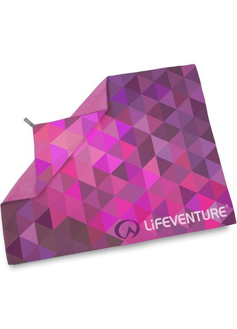Lifeventure полотенце soft fibre triangle giant фиолетовый производство -