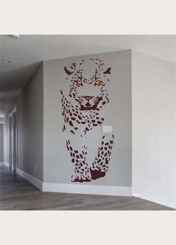 Трафарет для покраски, Леопард, одноразовый из самоклеящейся пленки Декоинт (293175944)