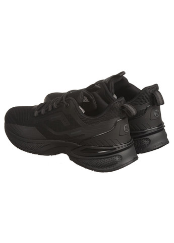 Черные демисезонные мужские кроссовки из текстиля m7495-1c Baas