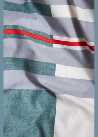 Комплект постільної білизни Бязь Gold Люкс «» Полуторний 143х210 наволочки 4х70х70 (MS-820004709) Moon&Star Cloudy (293147999)