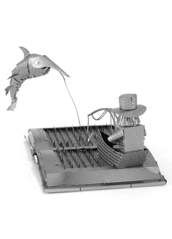 Металлический 3D конструктор "Скульптура Сантьяго и Марлина", MMS117 Metal Earth (393103007)