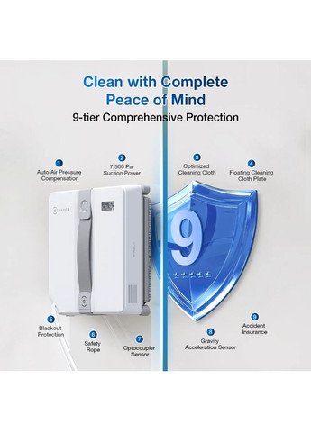 Робот для окон WINBOT MINI WG841-01 Ecovacs (332613153)