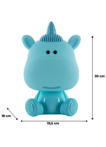 Світильник-нічник LED з акумулятором Unicorn, блакитний Kite (369787176)