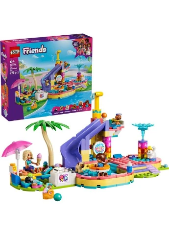 Конструктор Friends Веселий день в аквапарку 278 деталей (42676) Lego (399518938)