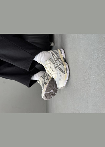 Серые демисезонные кроссовки мужские и женские asics gel-nyc grey beige | асикс гель-нюк серые бежевые No Brand
