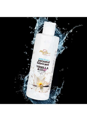 2в1 лубрикант и массажный гель - MyLove Aroma Series Intim&Massage Vanilla, 300 мл Boss Series (401147769)
