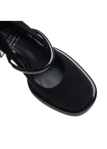 Brocoli Туфлі (2384ТВ) чорний з натуральна замша, — (328914416)