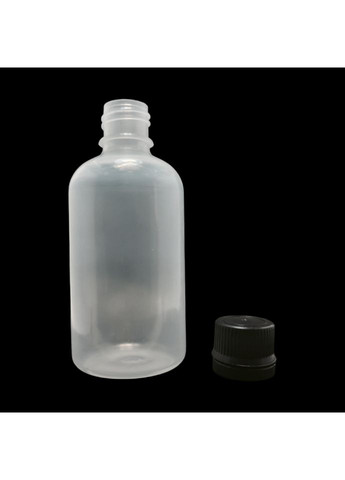 Флакон полімерний 100 мл із чорною кришкою El Studio (366869037)