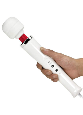 Вібратор мікрофон для клітора Hitechi Magic Power великий та потужний вібромасажер від мережі 220 Hitachi (303893665)