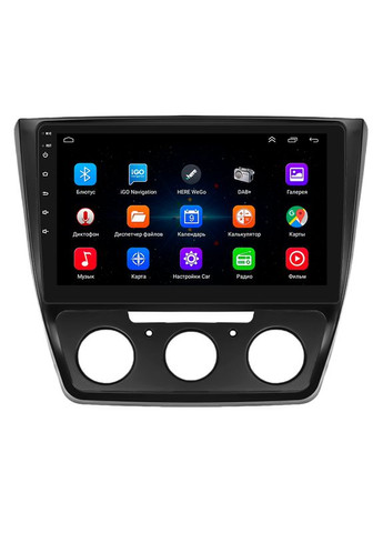 Штатна магнітола 10" для Skoda Yeti I Рестайлінг 2013-2018 1/16Gb/ Wi-Fi Optima Шкода 11 шт. Lesko (336193319)