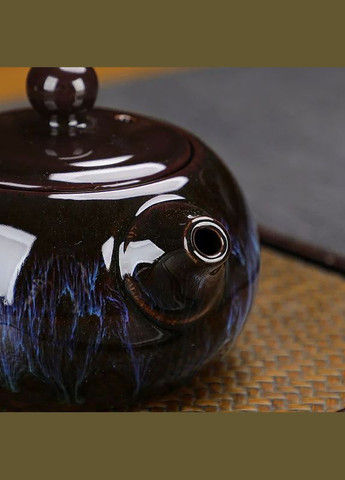 Набір для чайної церемонії YBCJ-648 Brown+Blue сервіз для приготування чаю 4 персони 29 шт. Lesko (336204744)