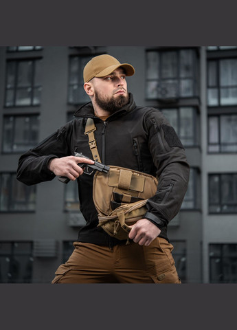 Сумка Sphaera Hex Hardsling Bag Large Elite Coyote M-TAC (303262259)