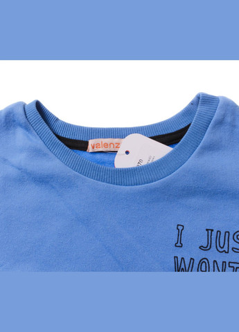 Valenza футболка з довгим рукавом 51970 яскраво синій синій