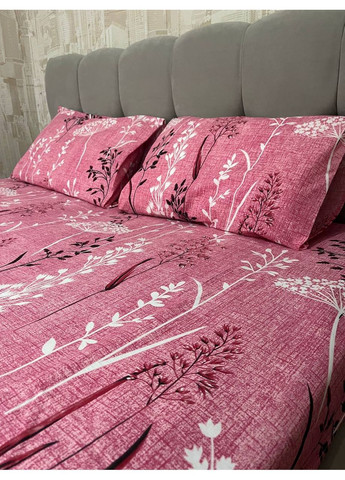 Комплект постільної білизни півтораспальний No Brand верба фіолетова (370864757)