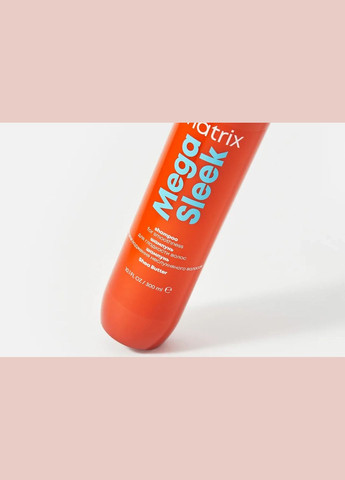 Шампунь для гладкости волос Total Results Mega Sleek Shampoo с маслом Ши, 300мл Matrix (339050413)