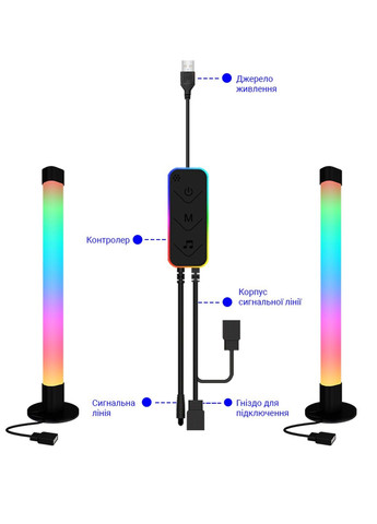 Світлодіодні RGB панелі S006B 80LED Inspire (298128945)