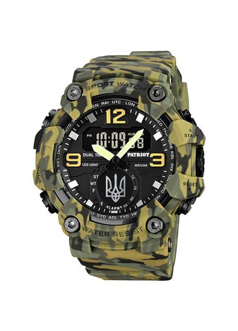 Наручний годинник з камуфляжем для чоловіків електронні кварцові з функціями будильника та таймера ProDobro (367265677)