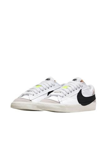 Белые демисезонные кроссовки w blazer low `77 jumbo dq1470-101 Nike