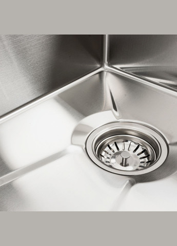 Кухонная мойка 75*45G сатин Handmade "Водопад" Platinum (295376453)