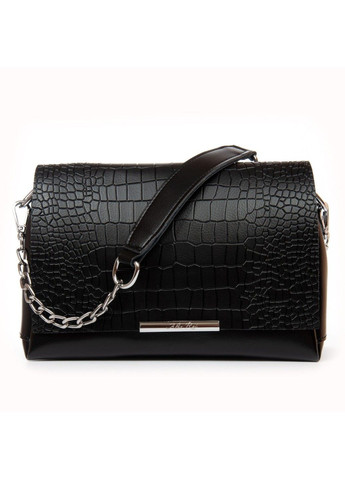 Женская кожаная сумка классическая 9717 black Alex Rai (291683000)