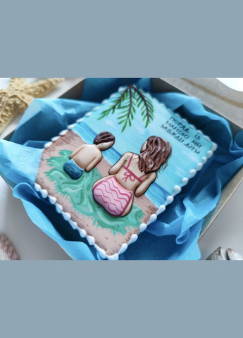 Крафт медовый пряник на день матери, подарок от сына. No Brand (329867640)