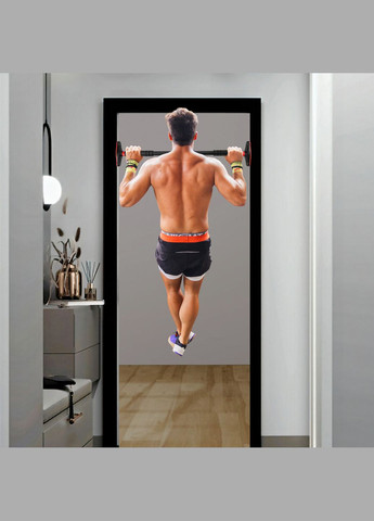 Турнік розсувний Pro 67-100 см Black/Red Cornix XR-0283 (367107819)