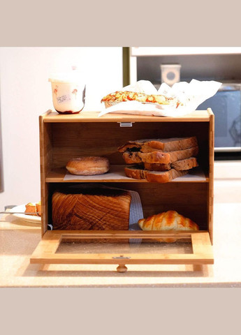 Хлебница из дерева Сантьяго ваниль (ХЛЕ-001502) No Brand (327869466)