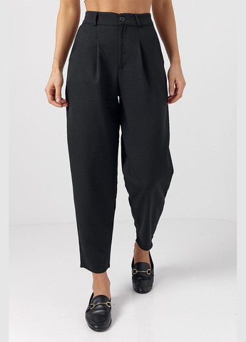 Женские брюки-бананы со складками Lurex (322343077)