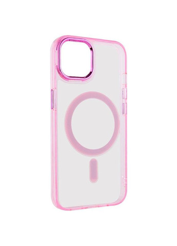 Чохол TPU Iris з MagSafe для Apple iPhone 12 Pro Max (6.7") Світло рожевий Epik (372973035)