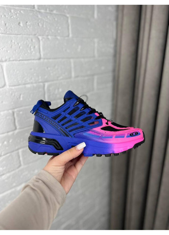 Рожеві Осінні кросівки чоловічі salomon acs violet pink саломон No Brand
