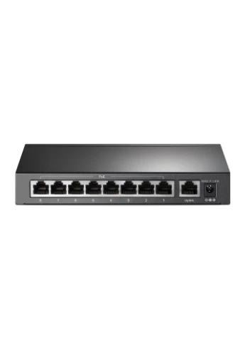 PoE-комутатор TL-SF1009P 9-портів, 8 портів PoE+, 65W, некерований, 250 м TP-Link (370193755)