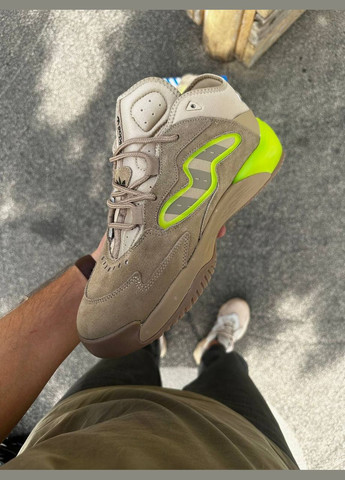 Коричневые демисезонные мужские кроссовки No Brand