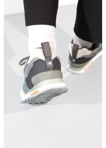 КРОССОВКИ ЖЕНСКИЕ NEW BALANCE 574 RE-IMAGINED GREY НЬЮ БЕЛАНС 574 No Brand серые демисезоны (367177535)