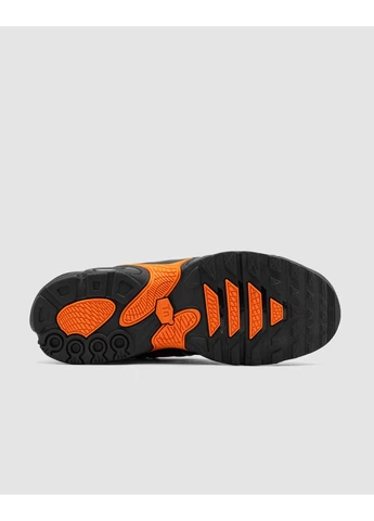 Чорні літні кросівки nike air max plus drift black orange найк аір макс плюс No Brand