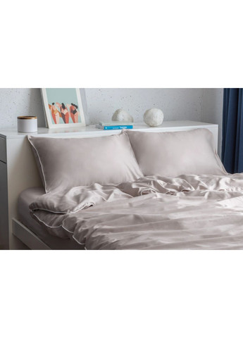 Семейный комплект постельного белья на резинке с кантом HYGG (368830725)