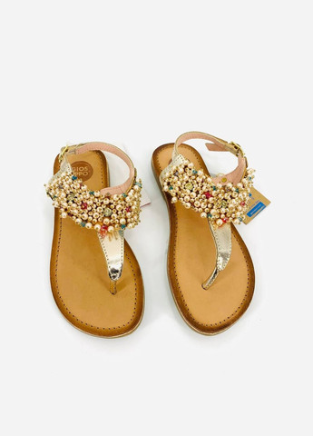 Босоніжки GIOS EPPO, арт. 43893, золото/намистини, Іспанія, 32 р. Gioseppo (347641996)
