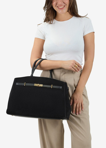 Сумка жіноча замшева тоут велика Tote Regina Notte (357207683)