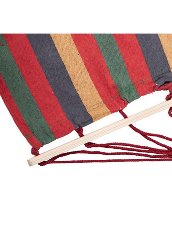 Гамак туристичний підвісний тканинний 174х80 см з планкою Червоний SJ-0010-2R (A-046804) LUGI (371655235)