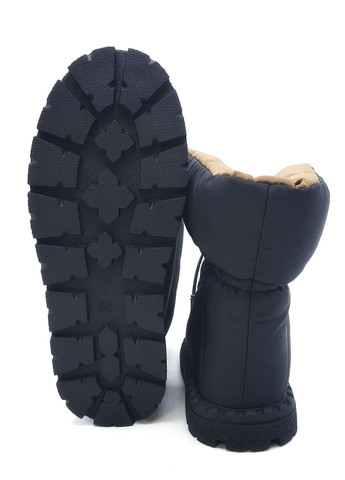 Черные женские дутики черные текстиль ii-19-1 23,5 см (р) It is