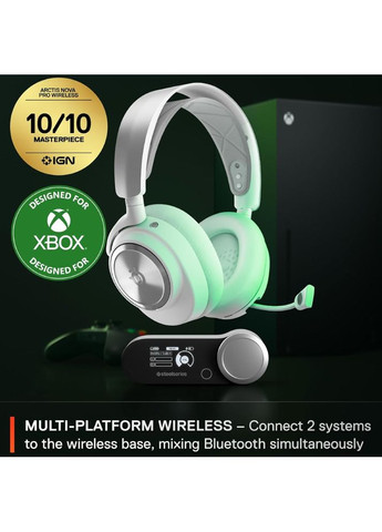 Гарнитура Arctis Nova Pro Wireless X для XBOX и PC White (61525) SteelSeries (323126344)