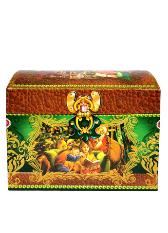 Подарунок №26 "Скриня солодких скарбів", 1,4кг Унікальна цукерка (372656317)