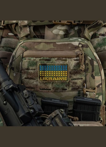 Нашивка Ukraine 50х80 Velcro/PVC Multicam M-TAC (324765712)
