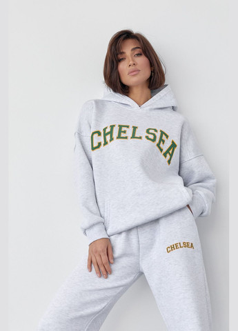 Жіночий спортивний костюм на флісі з принтом Chelsea Liton (296909050)