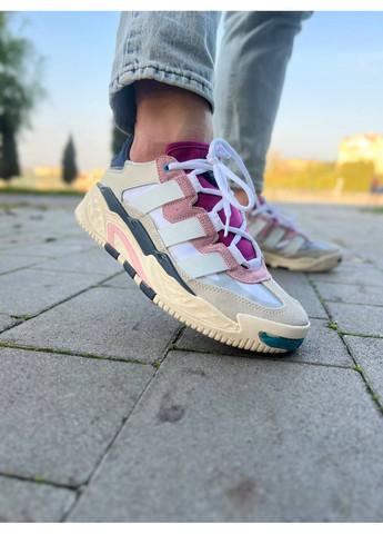 КРОСІВКИ ЖІНОЧІ ADIDAS NITEBALL CREAM WHITE АДІДАС НАЙТБОЛ No Brand білі демісезони (367170758)