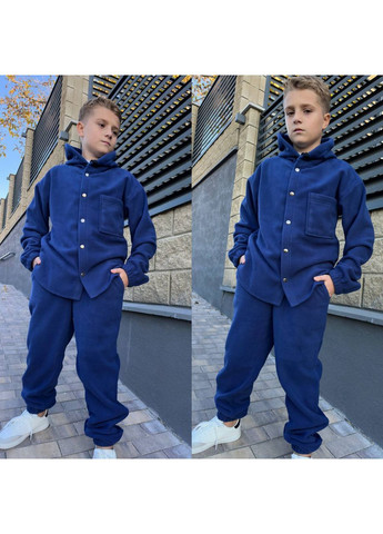 Флісовий спортивний костюм на хлопчика сорочка та штани Nositi (369036535)