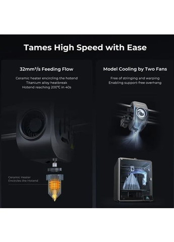 3D-принтер /модель 24год/ai lidar/камера/ Creality K1 MAX (370597262)