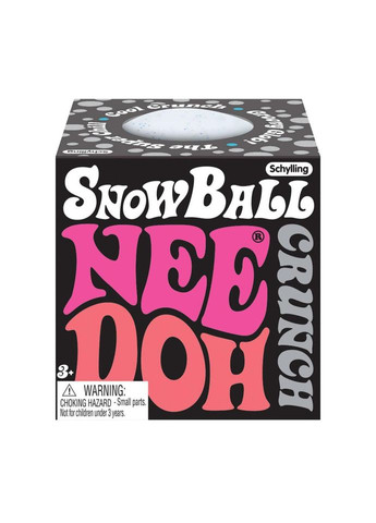 Детская игрушка антистресс "Снежный шар" NeeDoh SNBC No Brand (362571140)