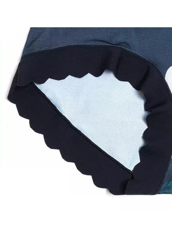 Яскраві жіночі труси-сліпи Дівчина з жуйкою чорні No Brand (361225271)